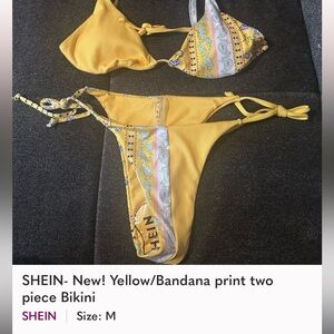 SHEIN 4 PACK SIZE M BIKINI SETS